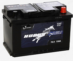 Аккумуляторная батарея Husky 70 Ач о/п 6СТ-70.0 AGM