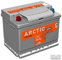 Аккумулятор TITAN Arctic Silver 60 Ah 